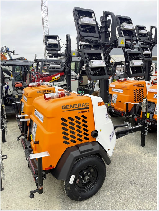 2023 Generac MLT2 Diesel, Flex Switch 120V Input, Powerzone Controller, 
(4) 320W LED Lights, 4kW Generator, 39.9 Gal Fuel Tank, 2" Ball, T3