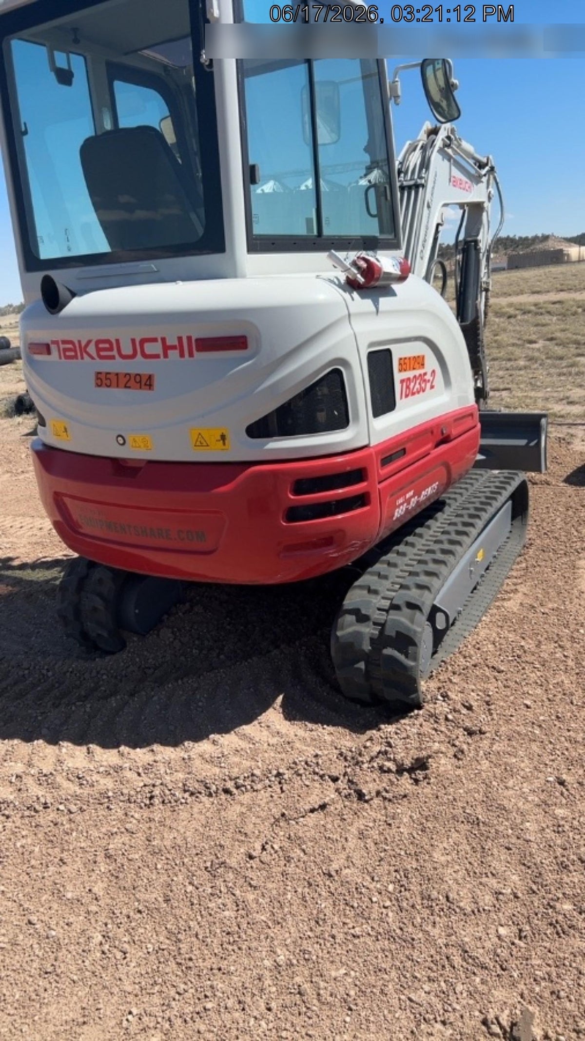 2025 TAKEUCHI TB235-2CR