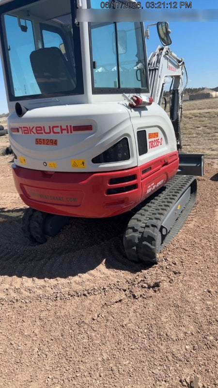 2025 TAKEUCHI TB235-2CR