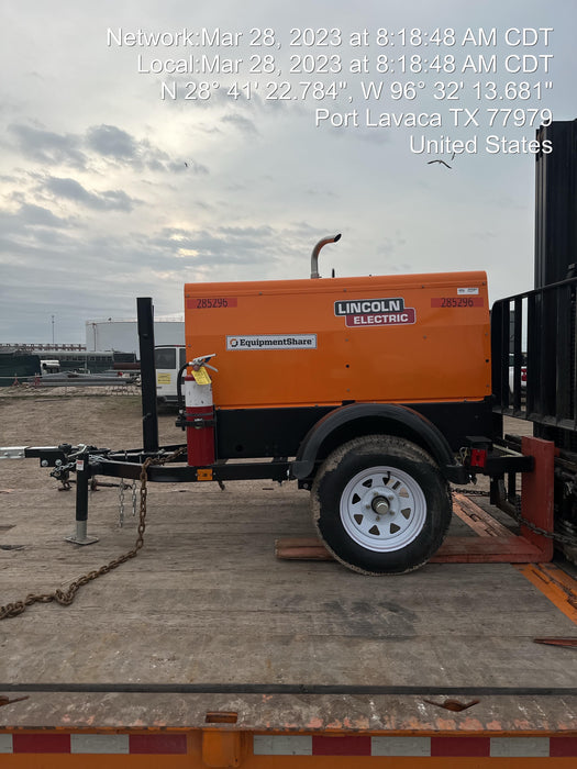 2022 Lincoln Electric LE400 Kubota V1505, Trlr, Cable Rack, Light Kit, ES Decals, T3