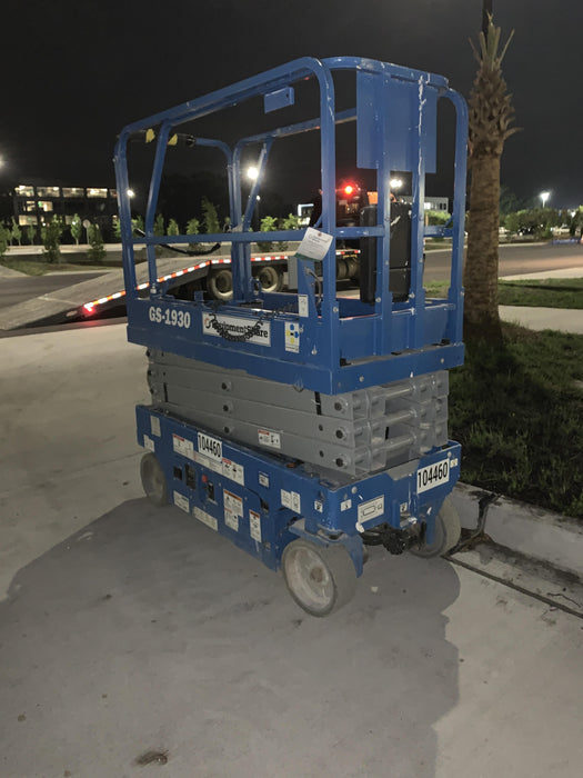 2020 Genie GS-1930 Fixed rails with chain entry gate - Pre A92.20