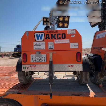 2024 Wanco WLTT-4MM4K Diesel, Deep Sea Controller, Shore Power Plug, Auto Start, (4) 350W LED Floodlights, 4kW Generator, 60 Gal Fuel Tank, 2" Ball, T3