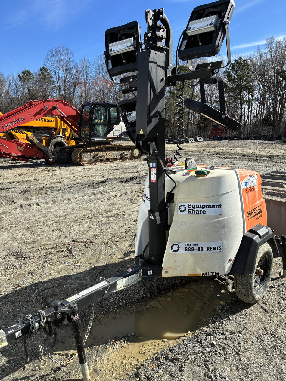 2023 Generac MLT2 Diesel, Flex Switch 120V Input, Powerzone Controller, (4) 320W LED Lights, 4kW Generator, 39.9 Gal Fuel Tank, 2" Ball, T3