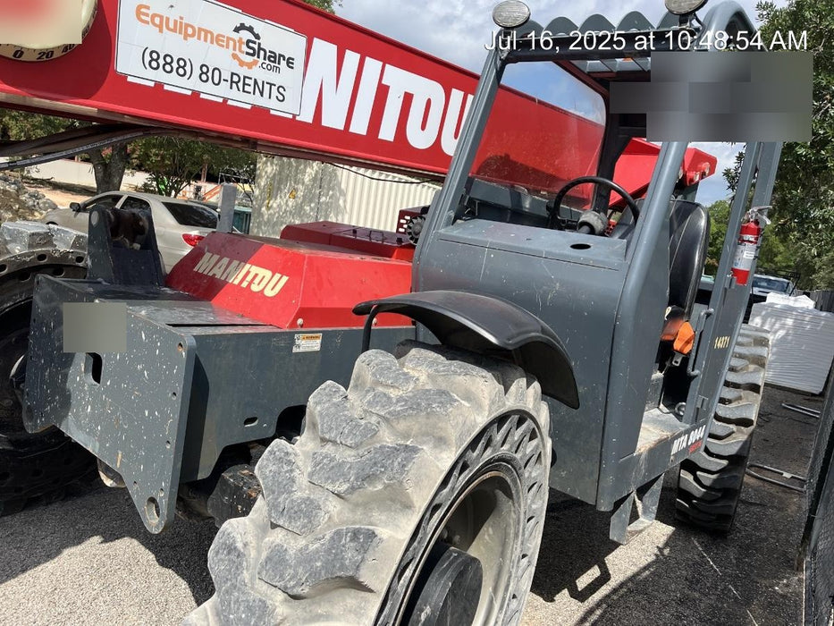 2019 Manitou MTA8044 MTA 8044 - 74 HP T4, Canopy, Worklights/Strobe, Beacon, 66" Carriage, 48" Forks, Solid Tires, Lift Hook, Aux Hydraulics