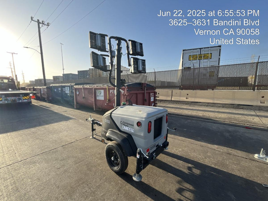 2024 Wacker Neuson LTT4 Diesel, Kohler KDW702, Deep Sea Controller, Auto Start, LED 320W, Bypass Outlet, T3