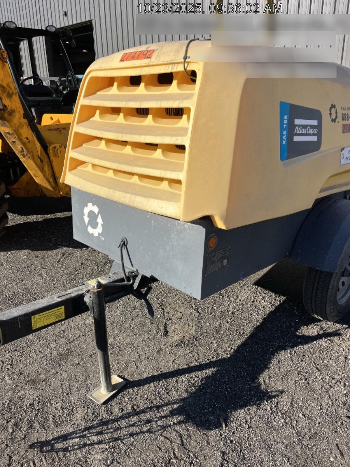 2022 ATLAS COPCO XAS188 CWK
