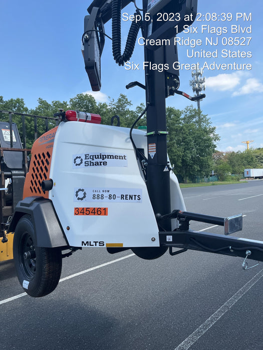 2023 Generac MLT2 Diesel, Flex Switch 120V Input, Powerzone Controller, (4) 320W LED Lights, 4kW Generator, 39.9 Gal Fuel Tank, 2" Ball, T3