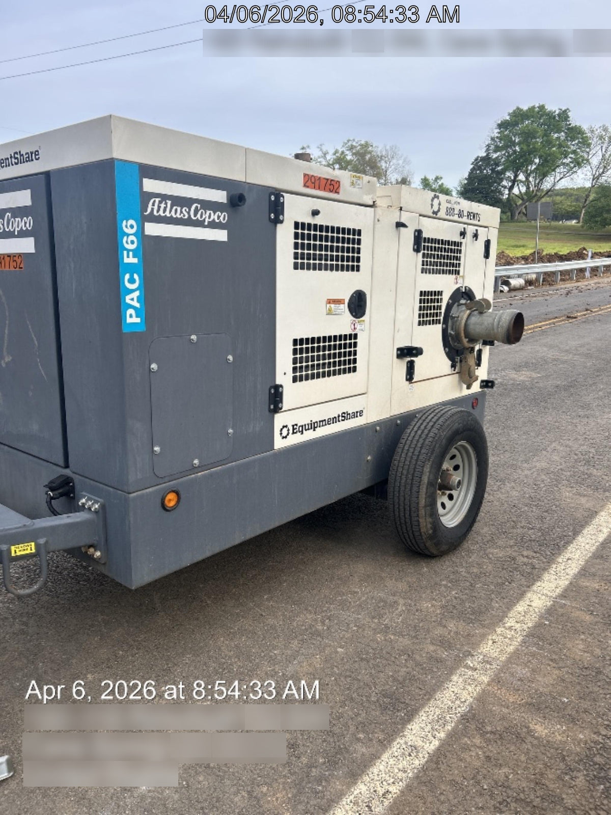 2023 ATLAS COPCO PAC F66 KD-S