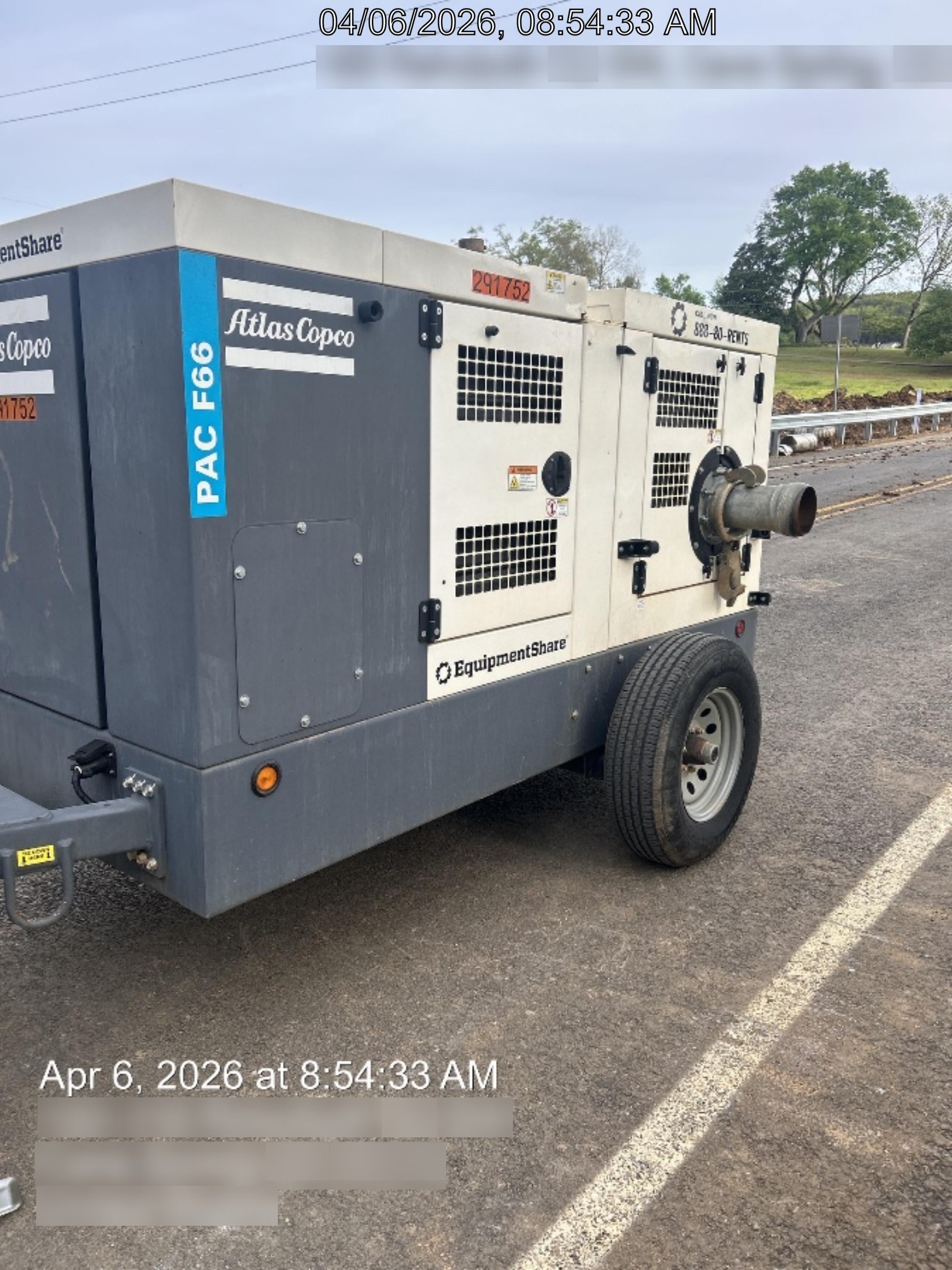2023 ATLAS COPCO PAC F66 KD-S