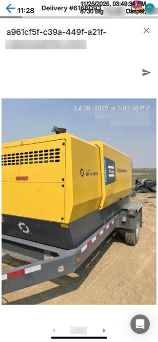 2024 ATLAS COPCO XAS 850