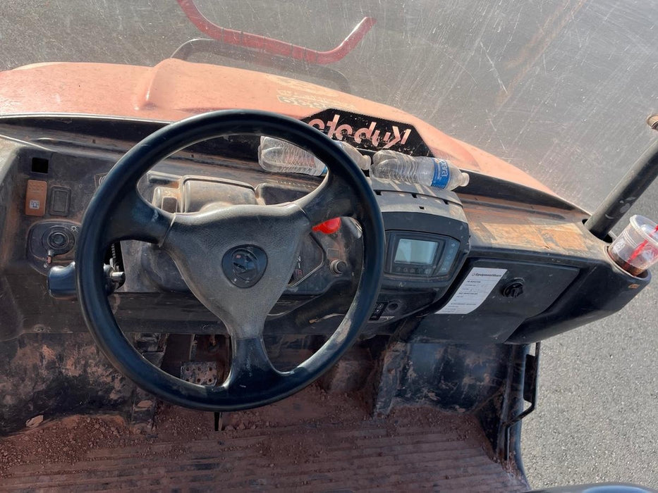 2022 Kubota RTV-X1140W-H Plastic Canopy, Windshield Acrylic Clear, LED Strobe Light, Wire Harness Kit, Back up Alarm