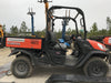 2019 Kubota RTV-X900 4wd Utility Cart, LED Strobe, Windshield Tempered Glass, Plastic Canopy, Backup Alarm