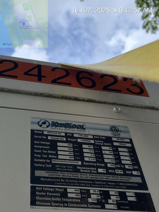 2022 KWIKOOL KPO12-43H