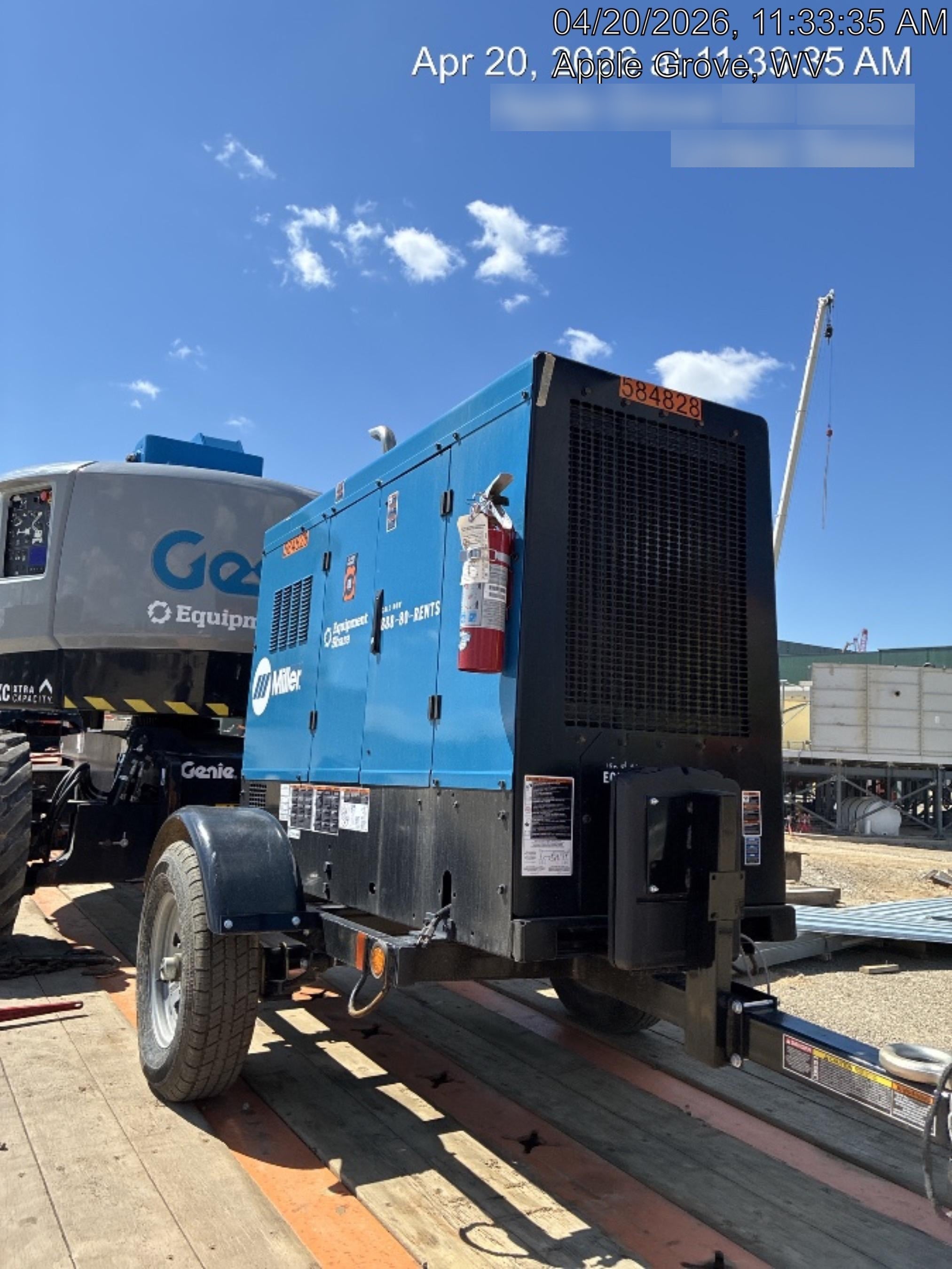 2025 MILLER ELECTRIC BIG BLUE 500