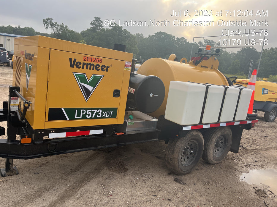 2023 Vac-Tron LP573XDT T4 Koehler Diesel Engine, 500 Gallon Debris Tank, x2 100 Gallon Water Tanks