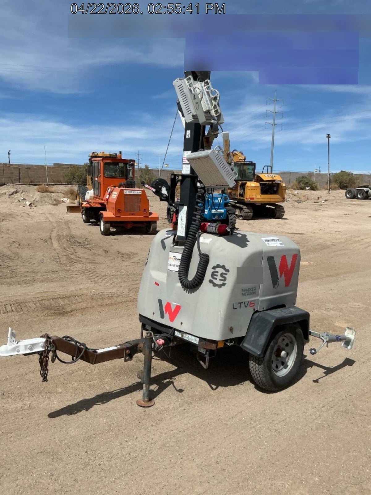 2018 Wacker Neuson LTV6K-LED Wacker Neuson LTV6K Light Tower LED