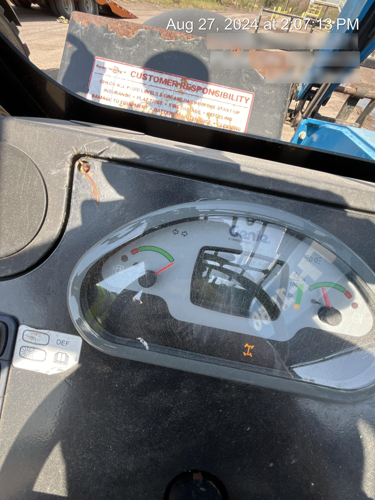 2017 GENIE GTH-1056