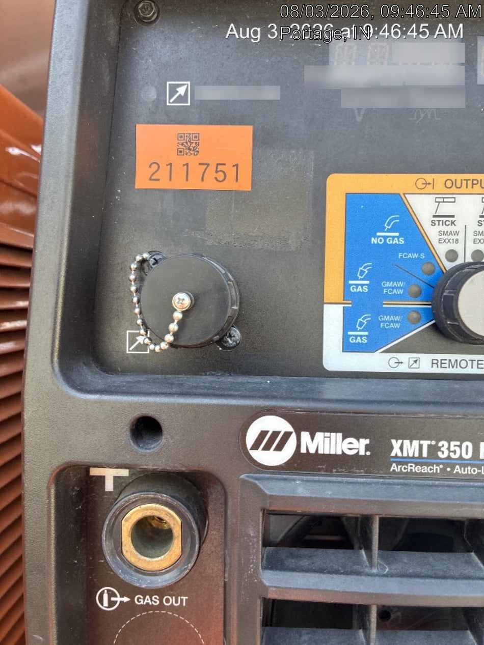 2021 MILLER ELECTRIC XMT 350
