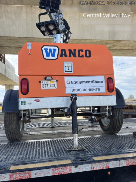 2024 Wanco WLTT-4MM4K Diesel, Deep Sea Controller, Shore Power Plug, Auto Start, (4) 350W LED Floodlights, 4kW Generator, 60 Gal Fuel Tank, 2" Ball, T3