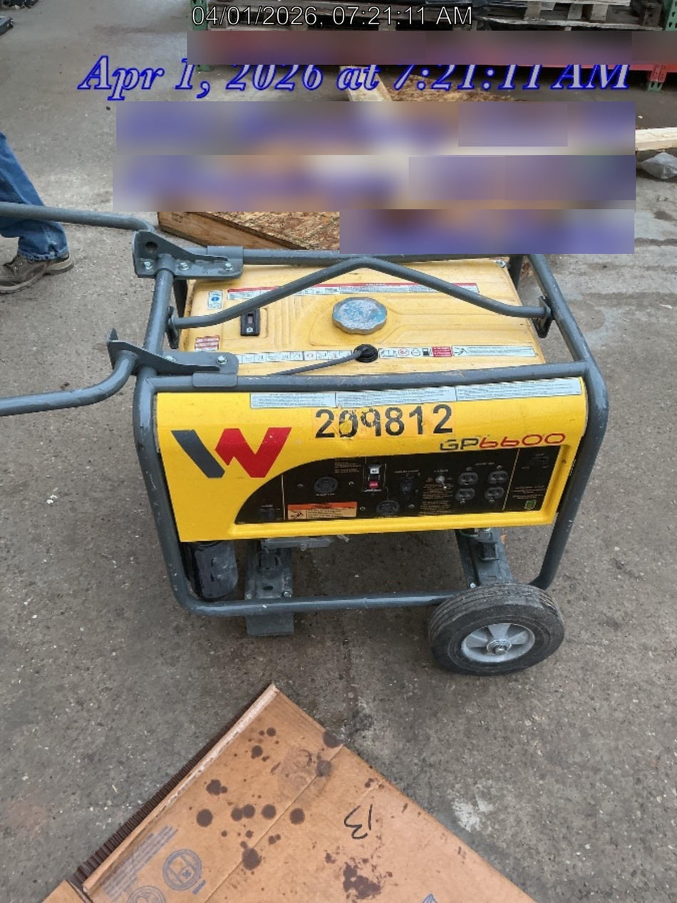 2022 WACKER NEUSON GP6600A