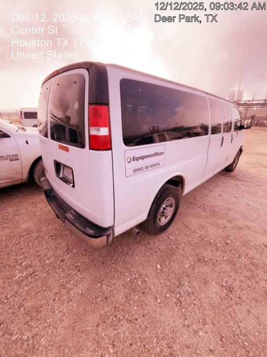 2025 CHEVROLET Express Van - Rental