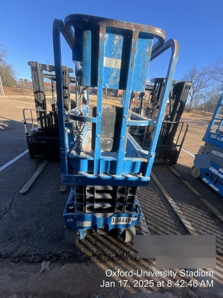 2020 Genie GS-1930 Fixed rails with chain entry gate - Pre A92.20
