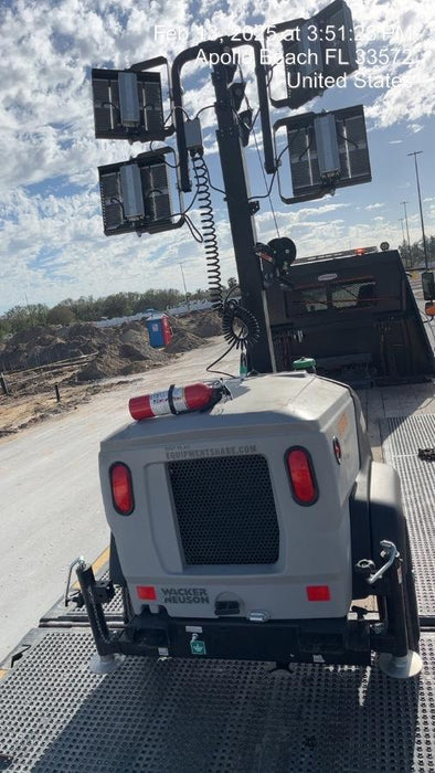 2024 Wacker Neuson LTT4 Diesel, Kohler KDW702, Deep Sea Controller, Auto Start, LED 320W, Bypass Outlet, T3