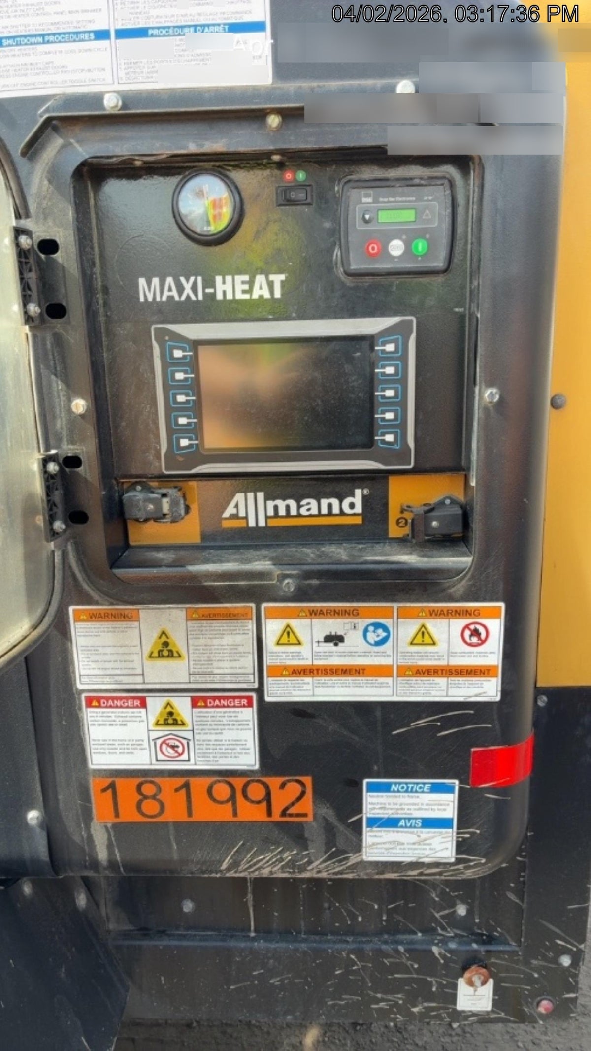 2021 ALLMAND MH1000iQ