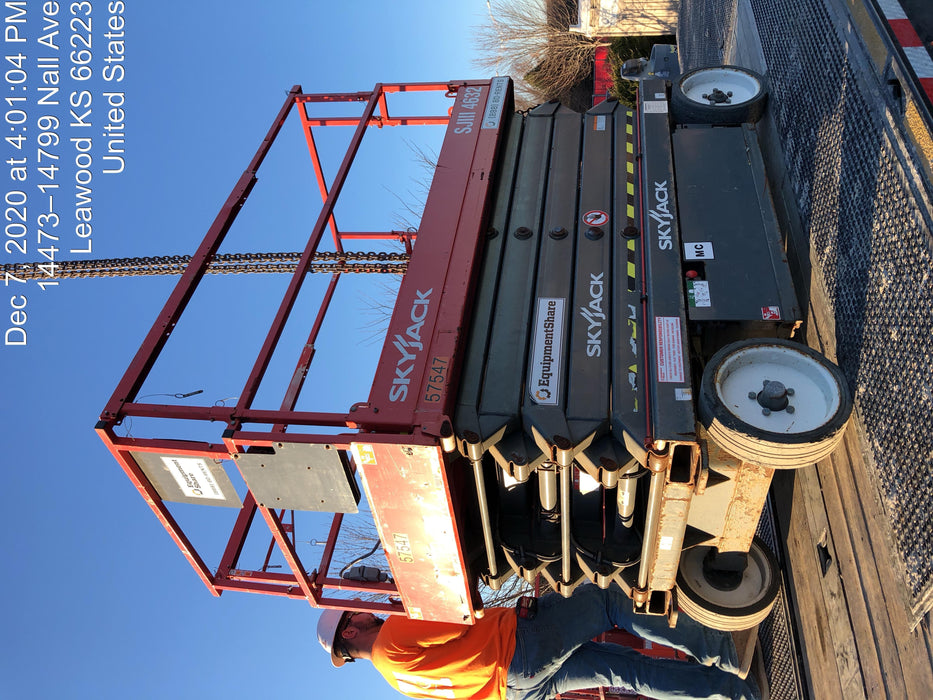 2016 Skyjack SJIII-4632 Standard Rental Specs