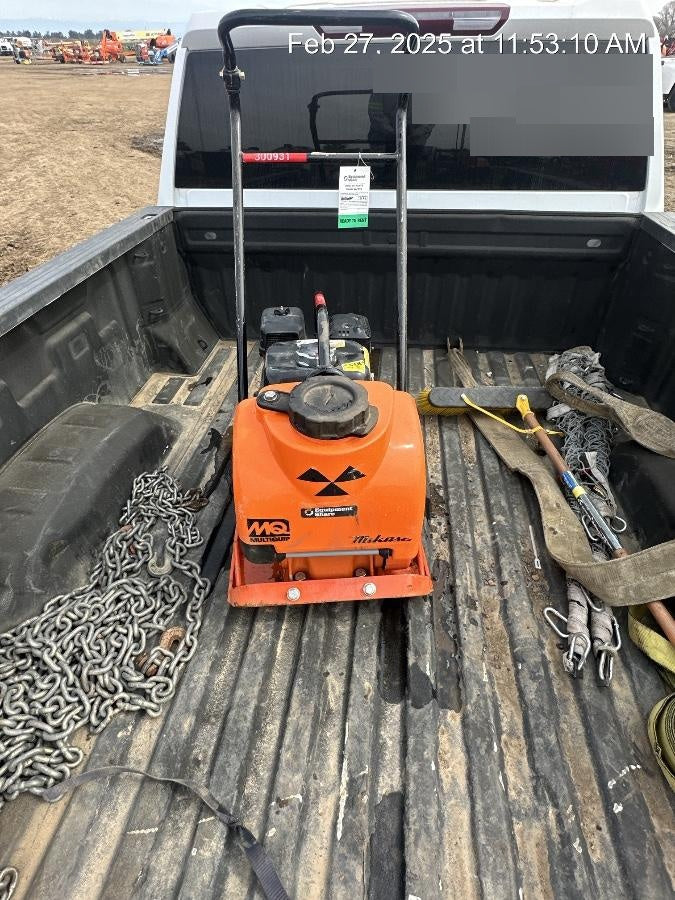 2020 Wacker Neuson DPU4545HEH Standard Reversible Plate Compactor 1000#