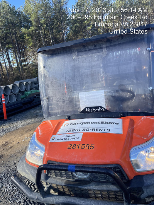 2022 KUBOTA RTV-X1140W-H (Canopy)