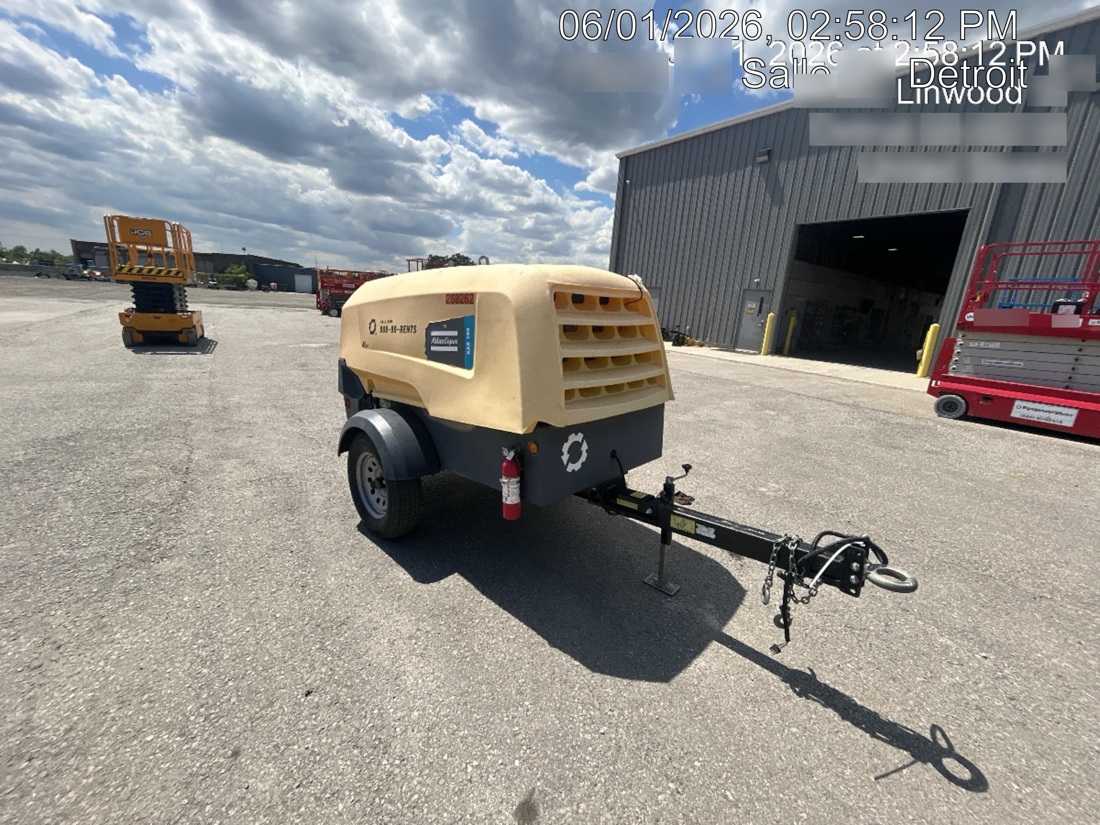 2022 ATLAS COPCO XAS188 CWK