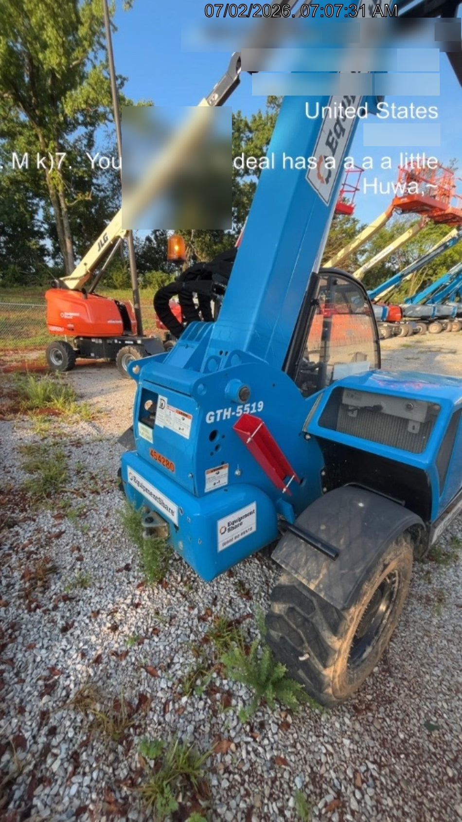 2024 GENIE GTH-5519