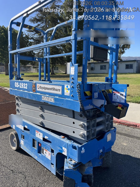 2024 Genie GS-1932 Electric Drive, Sld NM Tires, DBcns, T3 + Access Control