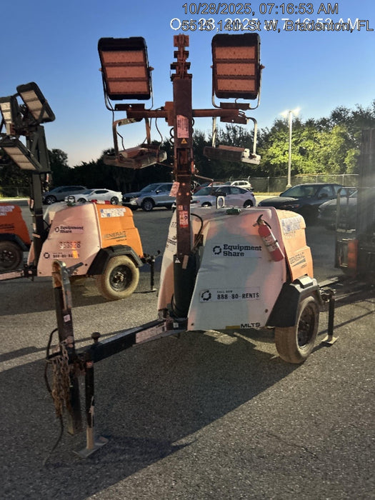 2023 Generac MLT2 Diesel, Flex Switch 120V Input, Powerzone Controller, 
(4) 320W LED Lights, 4kW Generator, 39.9 Gal Fuel Tank, 2" Ball, T3