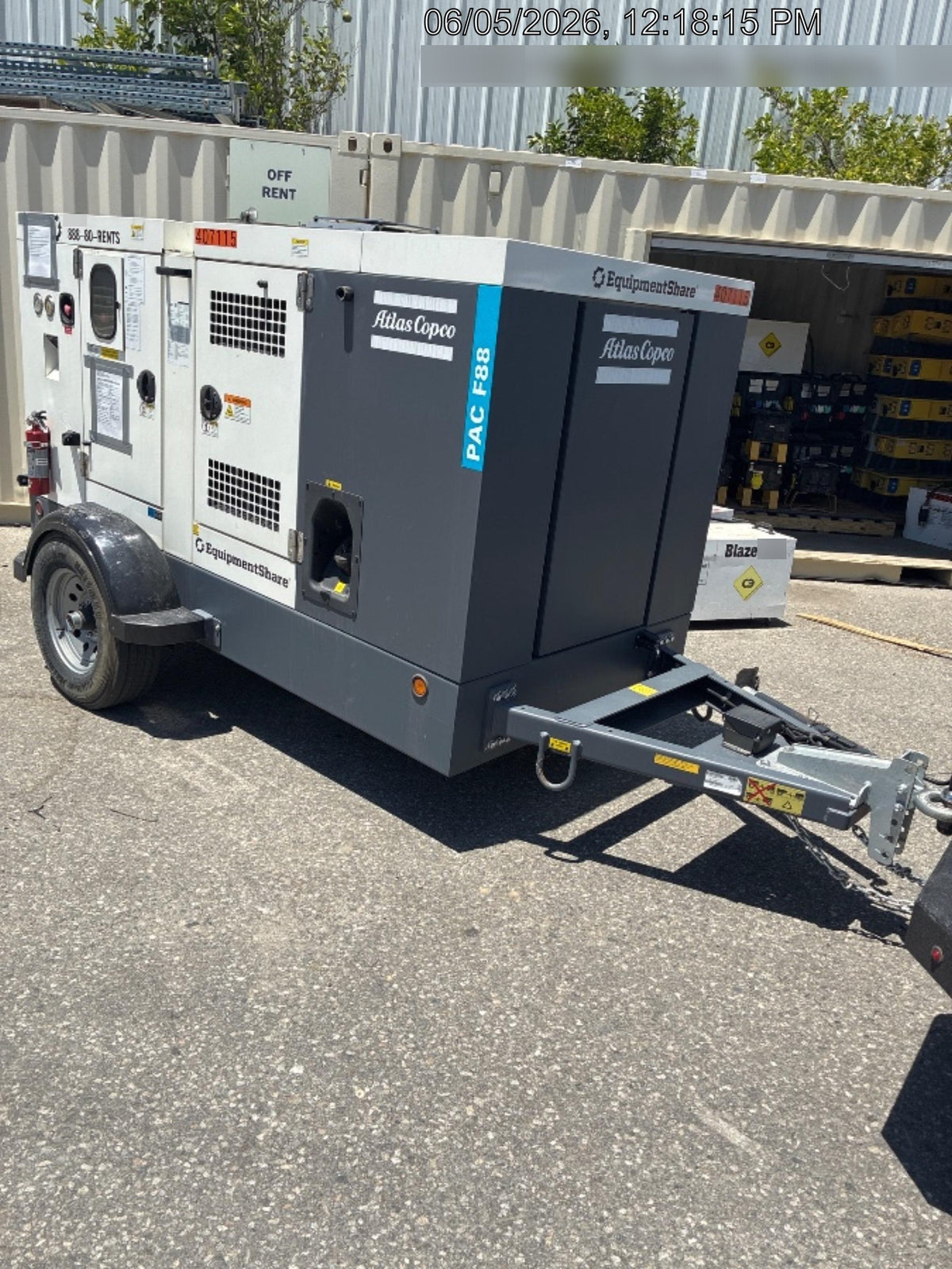 2024 ATLAS COPCO PAC F88 PD-S