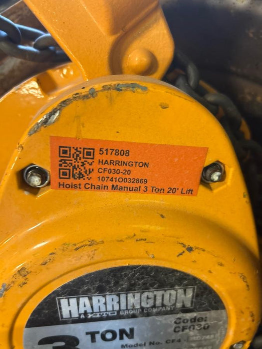 2025 HARRINGTON CF030-20