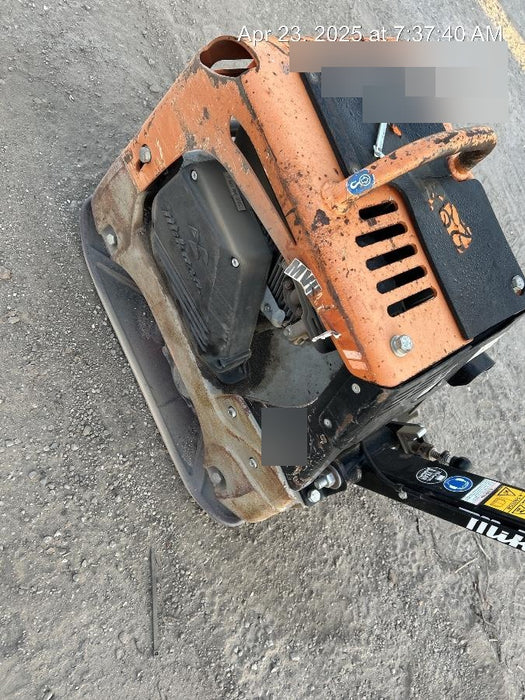 2023 Multiquip MVH158 Honda GX200, 17" Plate, Gas