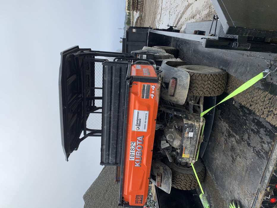 2020 Kubota RTV-X1140W-H 4WD, LED Strobe, Windshield Acrylic Clear, Plastic Canopy, Wire Harness Kit, Backup Alarm