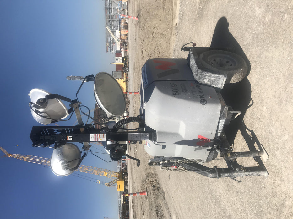 2019 Wacker Neuson LTV6L-MH Mobile Light Tower w/Fuel Level Sensor Installed
