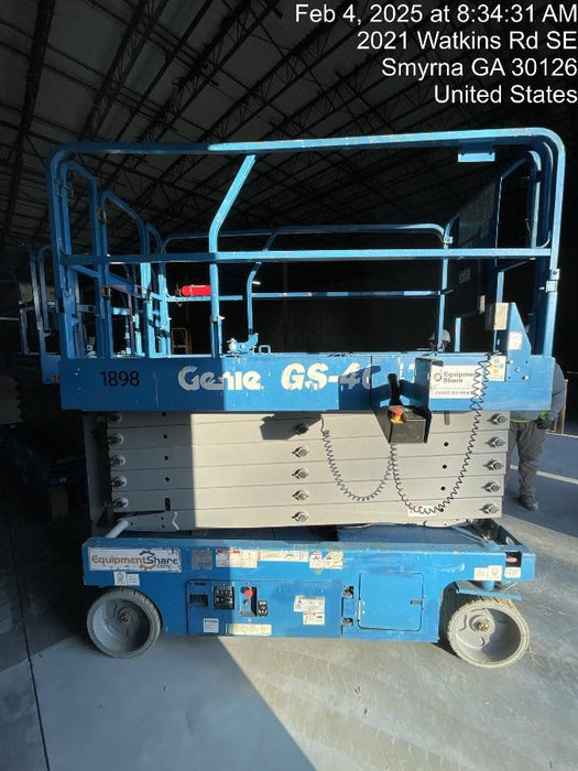 2016 Genie GS-4047 40' Electric Scissor Lift