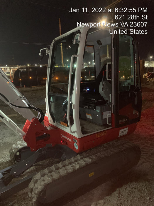 2021 TAKEUCHI TB235-2CR