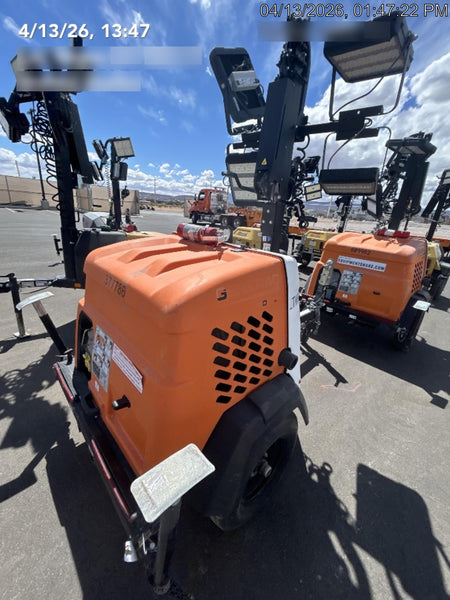 2023 Generac MLT2 Diesel, Flex Switch 120V Input, Powerzone Controller, 
(4) 320W LED Lights, 4kW Generator, 39.9 Gal Fuel Tank, 2" Ball, T3