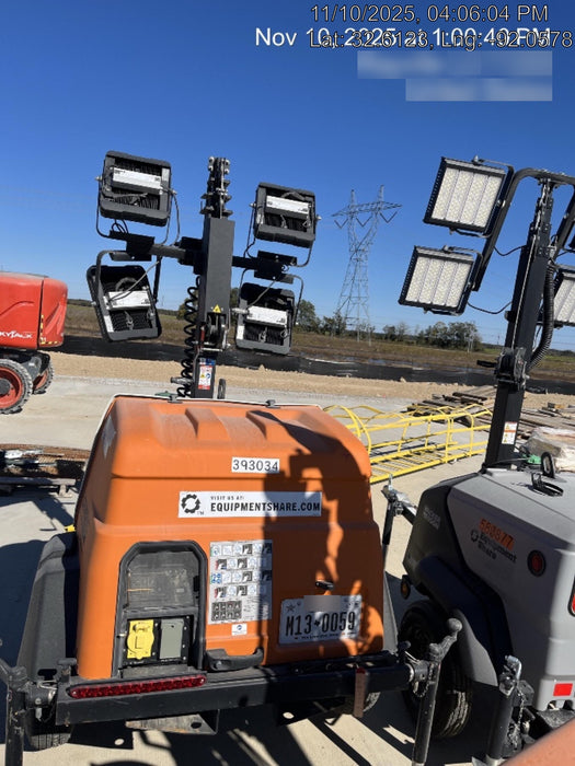 2024 Generac MLT2 Diesel, Flex Switch 120V Input, Powerzone Controller, 
(4) 320W LED Lights, 4kW Generator, 39.9 Gal Fuel Tank, 2" Ball, T3