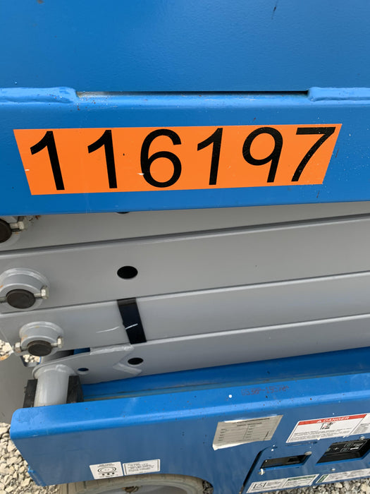 2020 Genie GS-1930 Solid Non Marking Tires, Beacon, Folding rails with half height swing gate