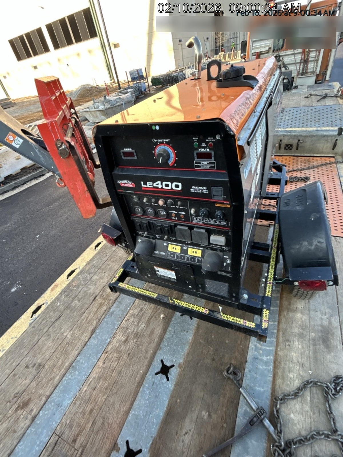 2024 Lincoln Electric LE400 Kubota V1505, Trlr, Cable Rack, Light Kit, ES Decals, T3