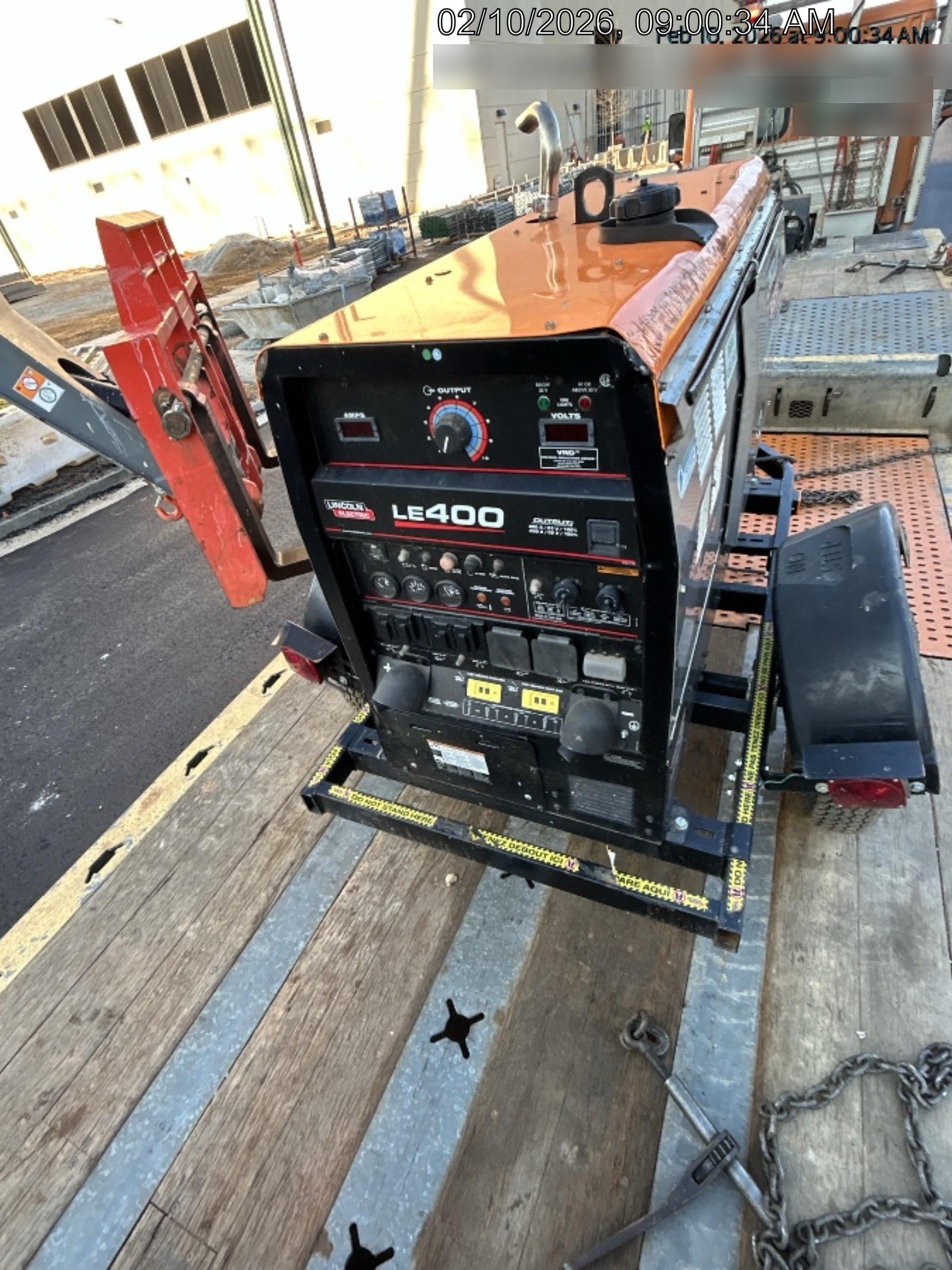 2024 Lincoln Electric LE400 Kubota V1505, Trlr, Cable Rack, Light Kit, ES Decals, T3