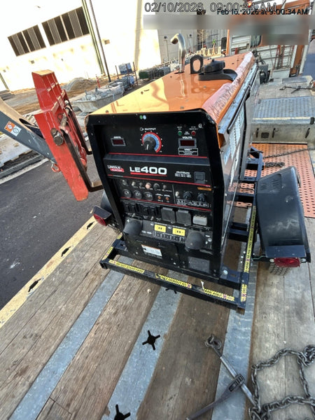 2024 Lincoln Electric LE400 Kubota V1505, Trlr, Cable Rack, Light Kit, ES Decals, T3