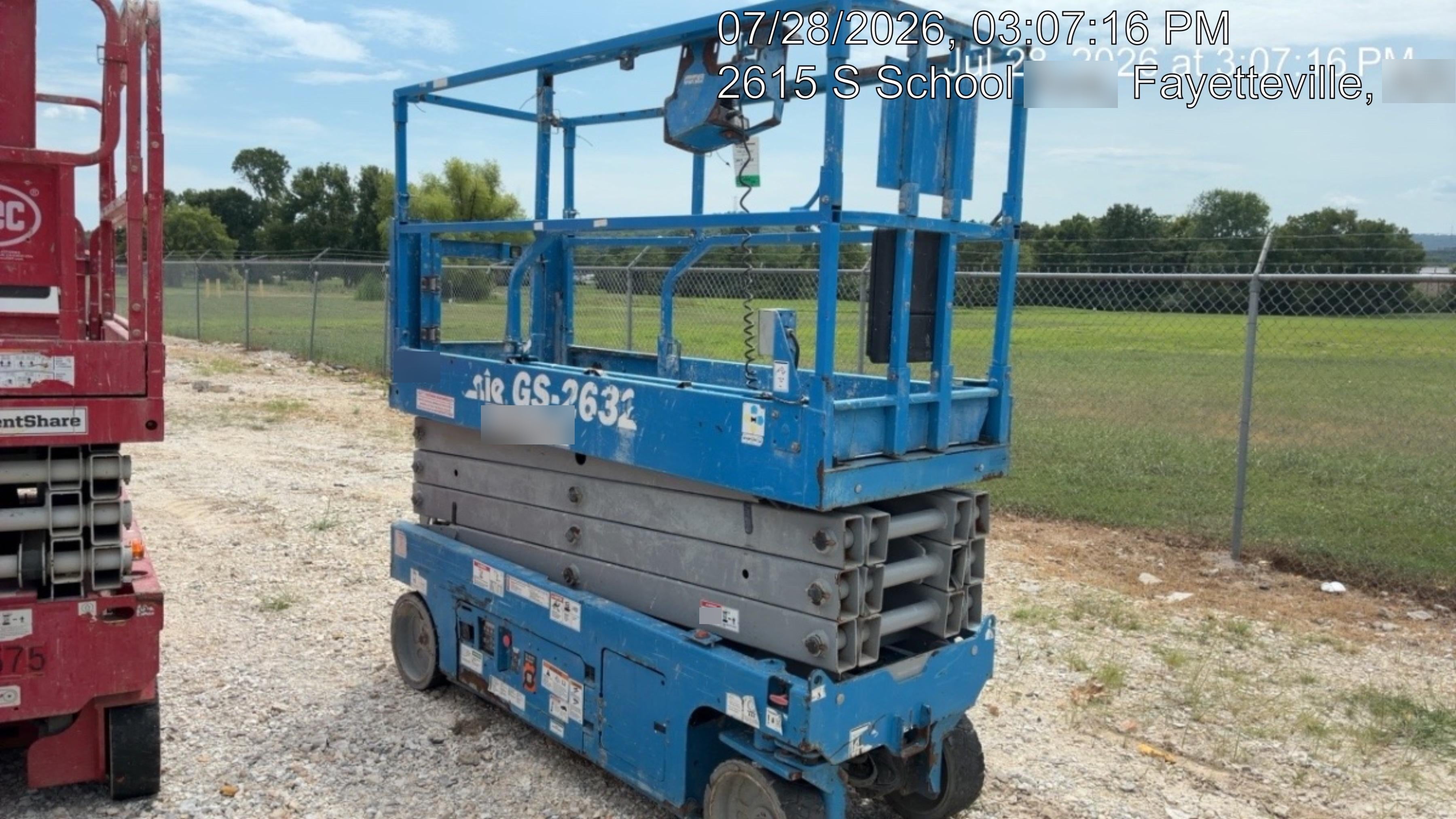2018 Genie GS-2632 Genie GS-2632 w/Fixed Rail, Chain Entry