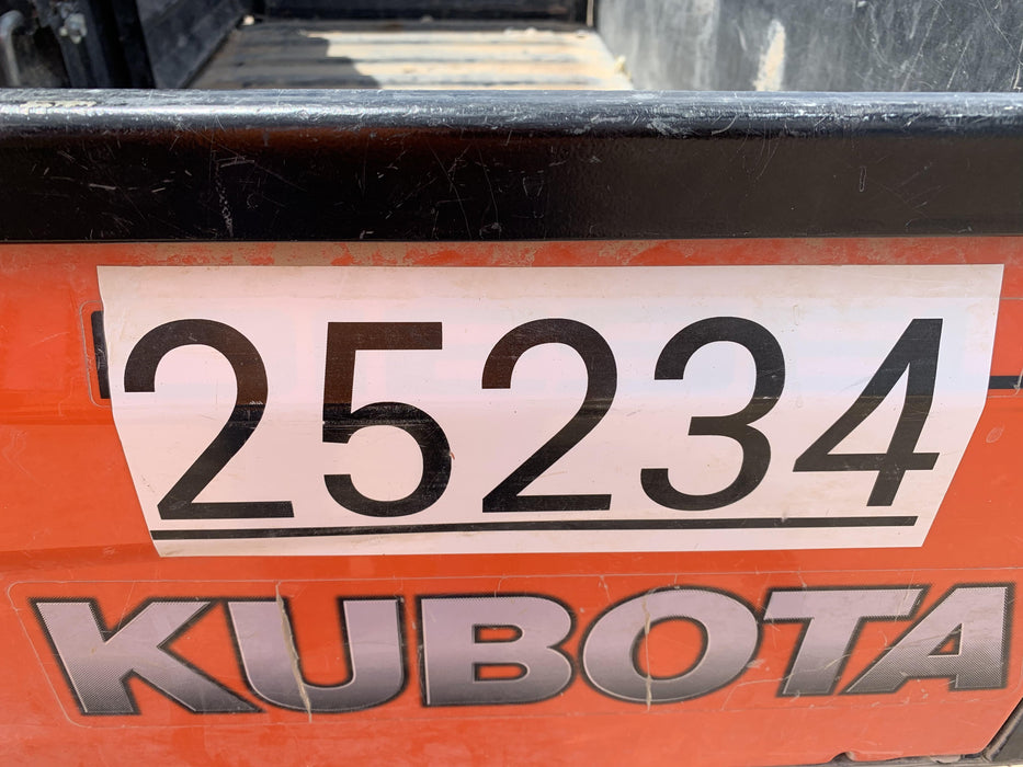 Kubota RTV-X1140W-H 4wd Utility Cart, LED Strobe, Windshield Tempered Glass, Pastic Canopy, Wire Harness Kit, Backup Alarm